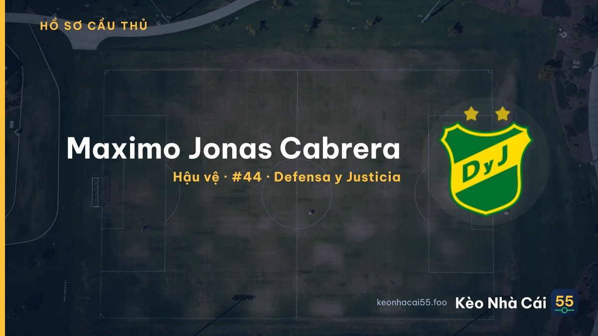 Maximo Jonas Cabrera — Defensa y Justicia