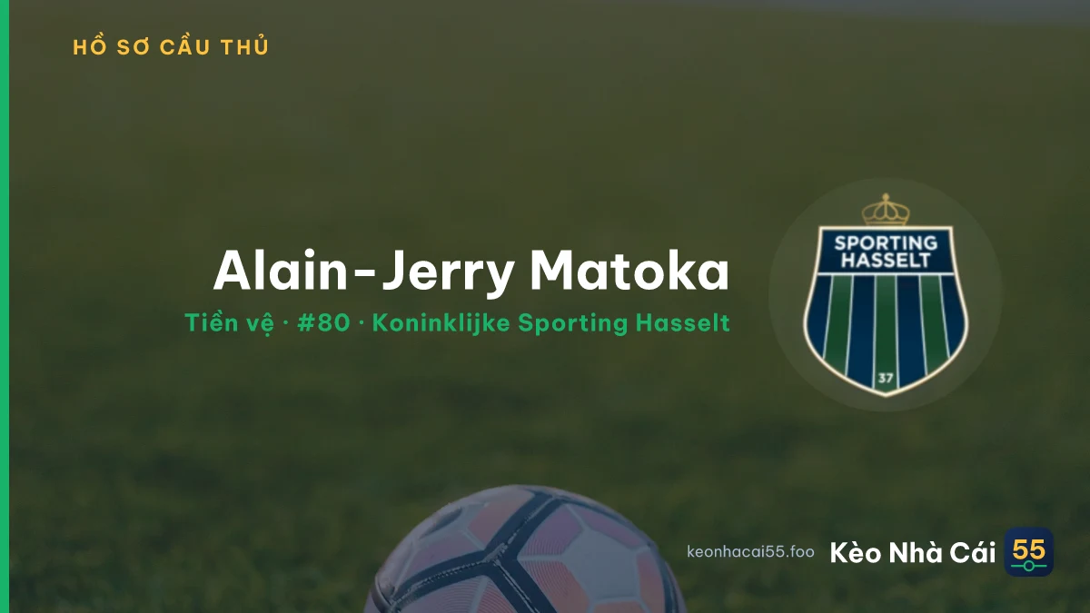 Alain-Jerry Matoka — Koninklijke Sporting Hasselt
