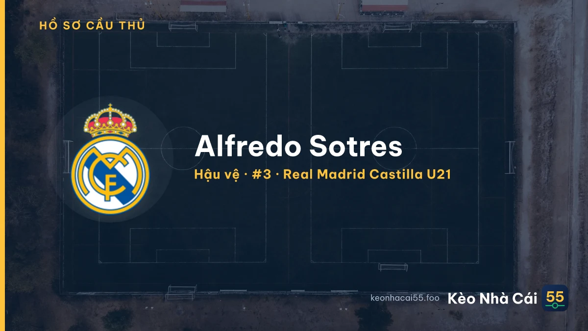 Alfredo Sotres — Real Madrid Castilla U21