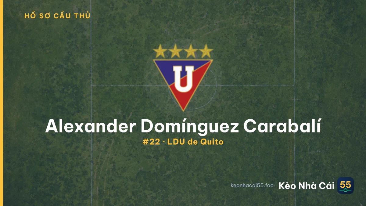 Alexander Domínguez Carabalí — LDU de Quito