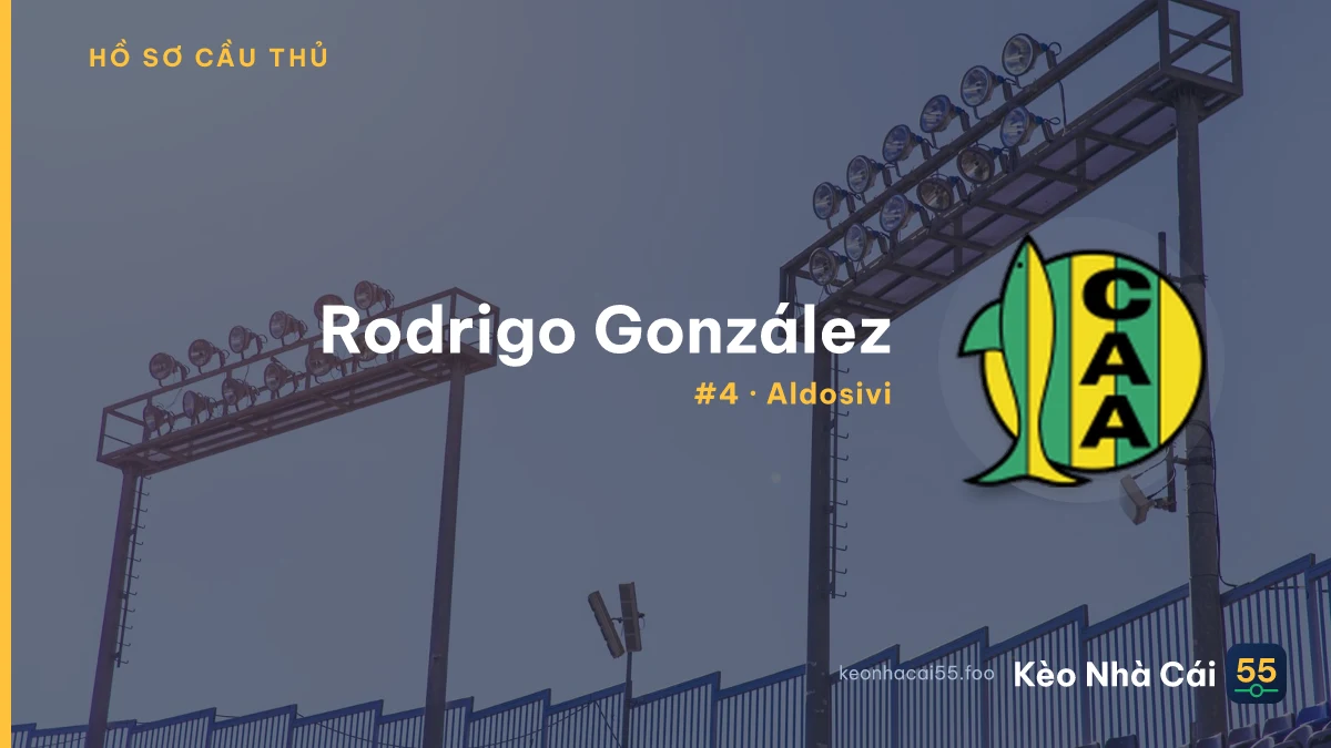Rodrigo González — Aldosivi