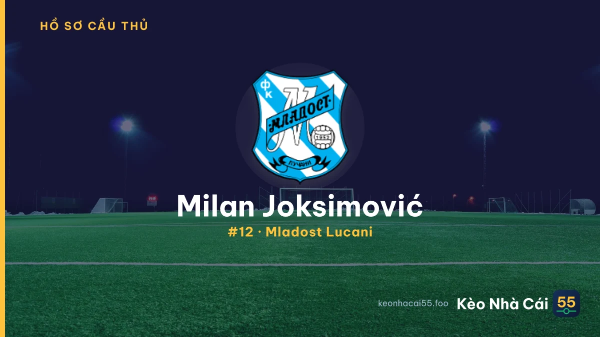 Milan Joksimović — Mladost Lucani