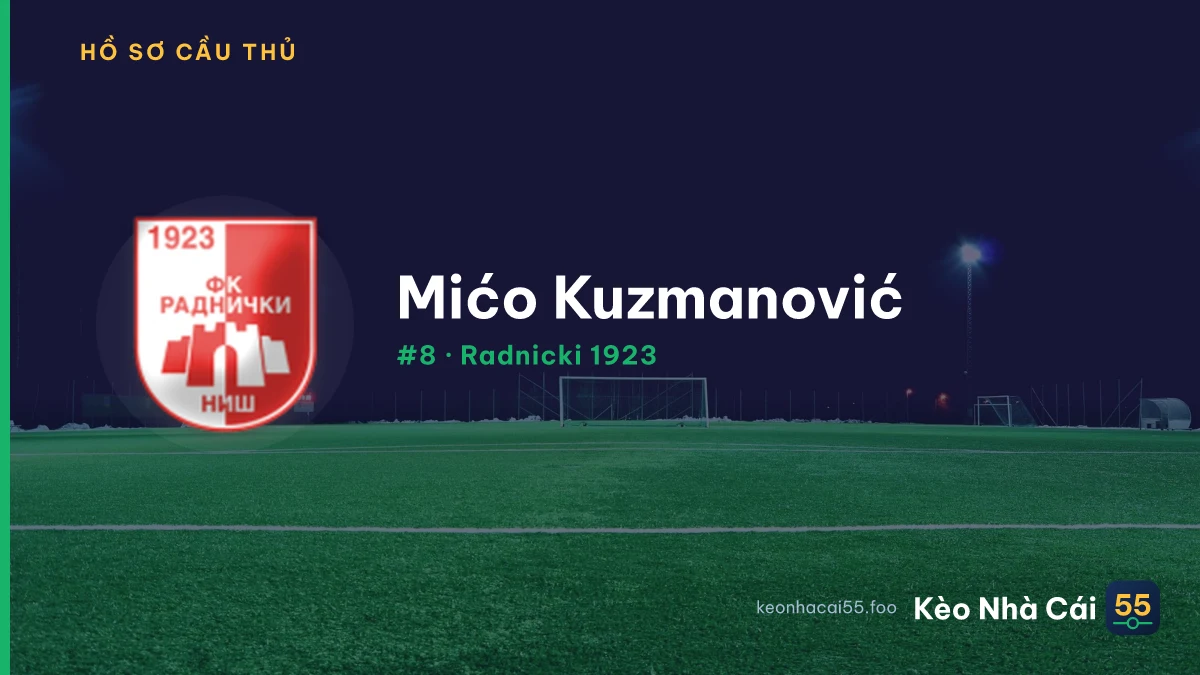 Mićo Kuzmanović — Radnicki 1923
