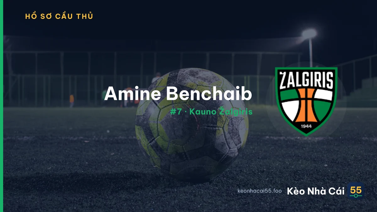 Amine Benchaib — Kauno Žalgiris