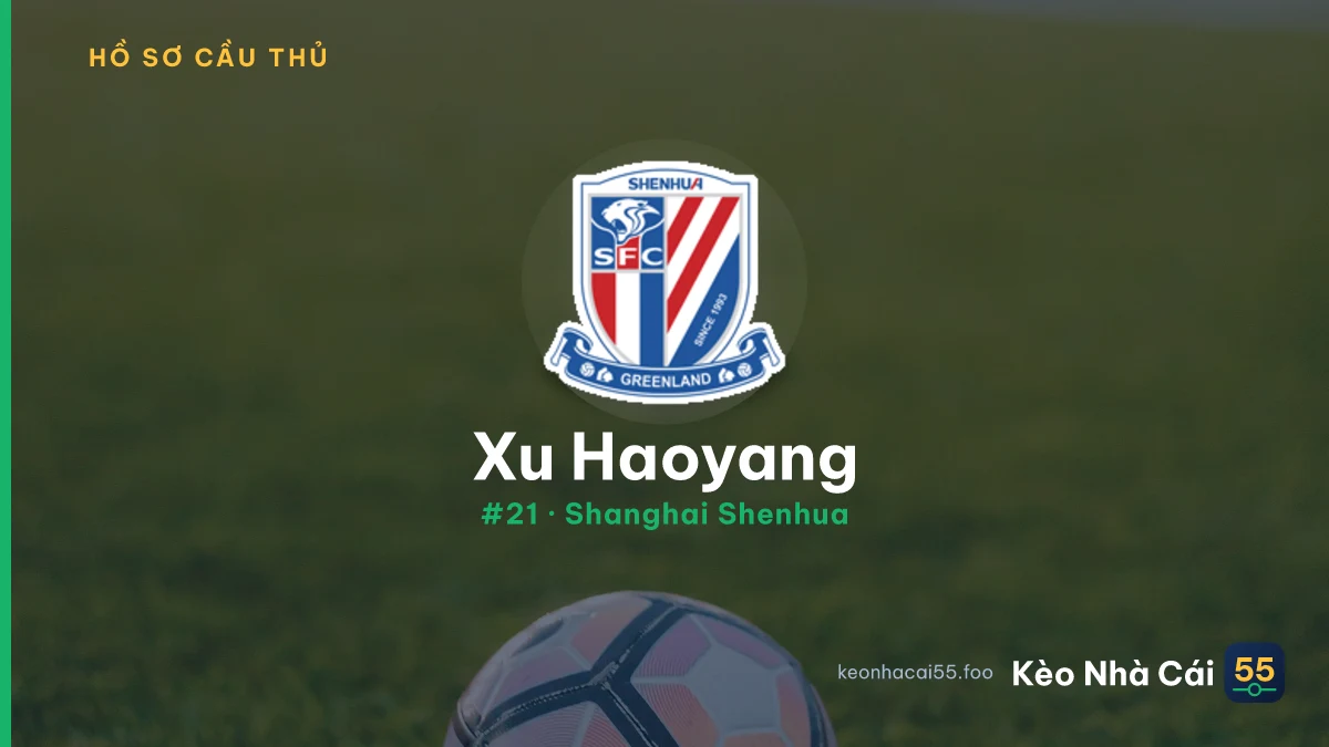 Xu Haoyang — Shanghai Shenhua