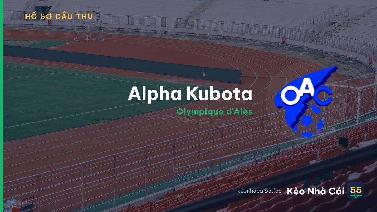 Alpha Kubota — Olympique d'Alès