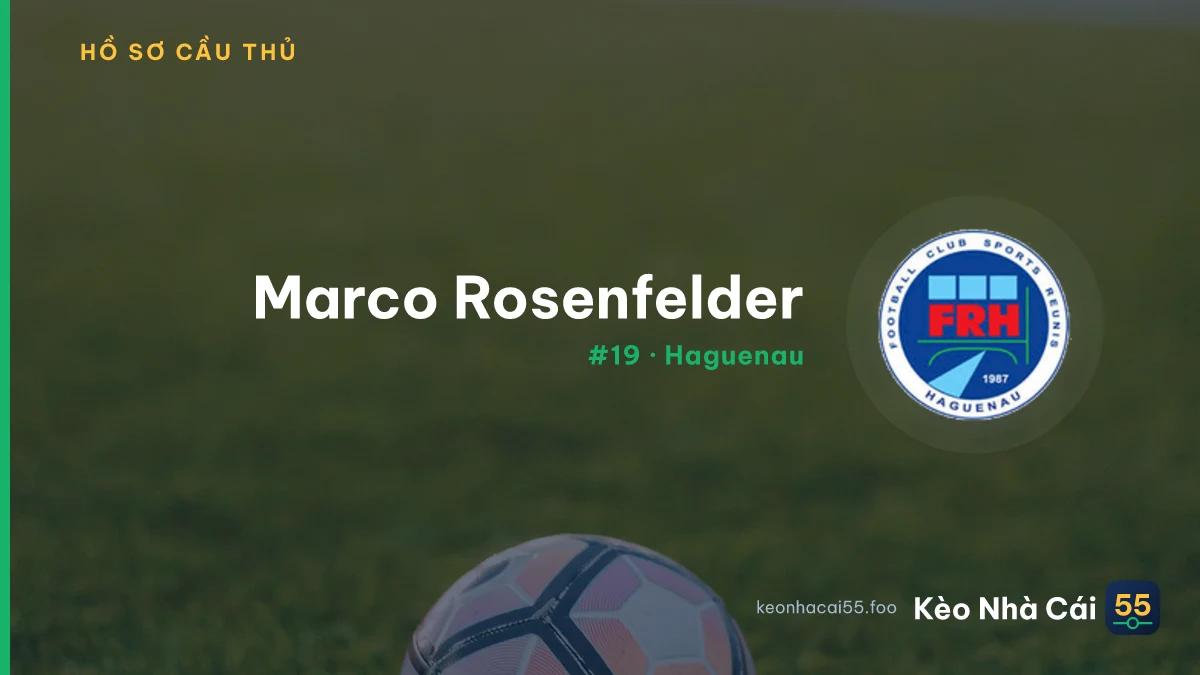Marco Rosenfelder — Haguenau