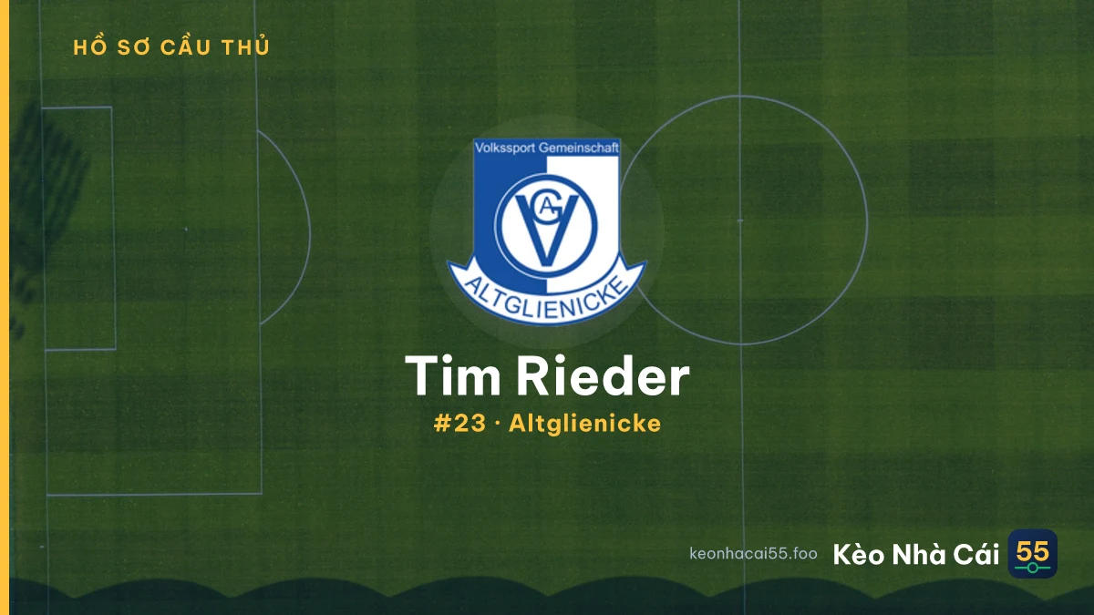Tim Rieder — Altglienicke