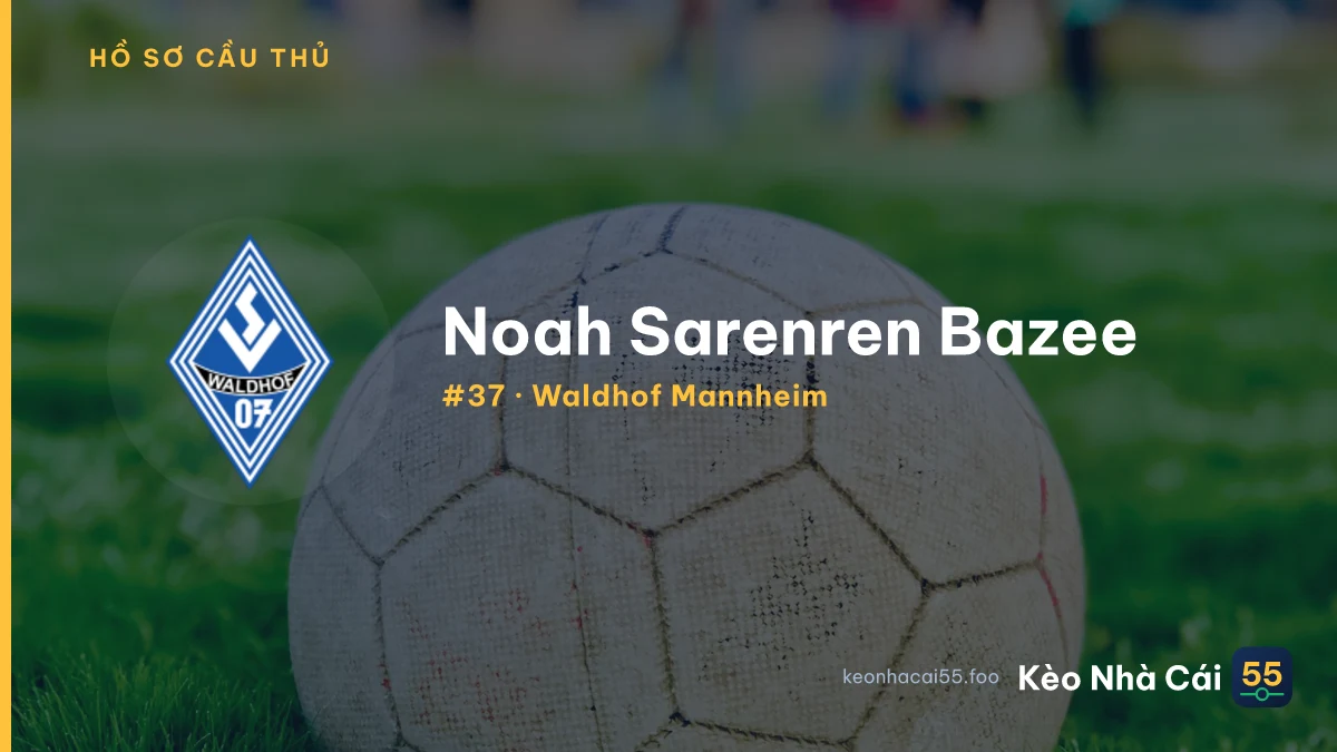 Noah Sarenren Bazee — Waldhof Mannheim