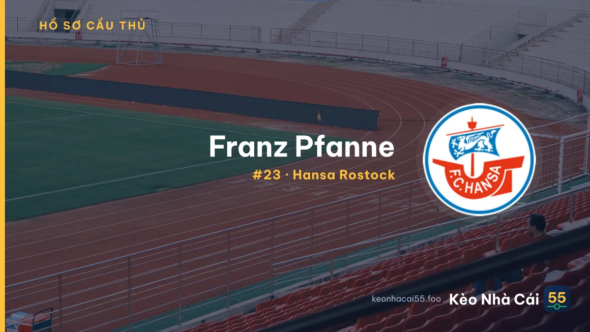Franz Pfanne — Hansa Rostock