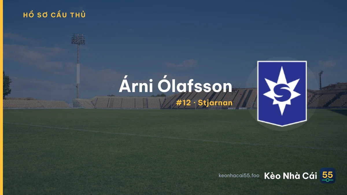 Árni Ólafsson — Stjarnan