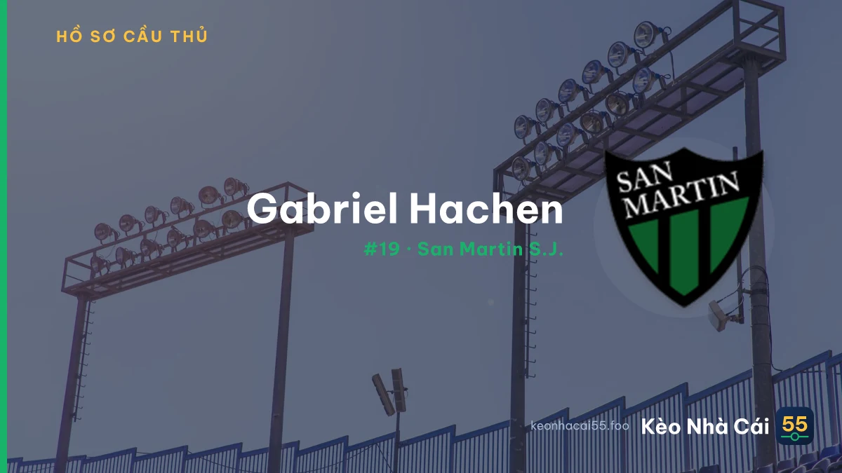 G. Hachen — San Martin S.J.