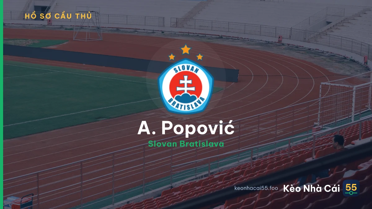 A. Popović — Slovan Bratislava
