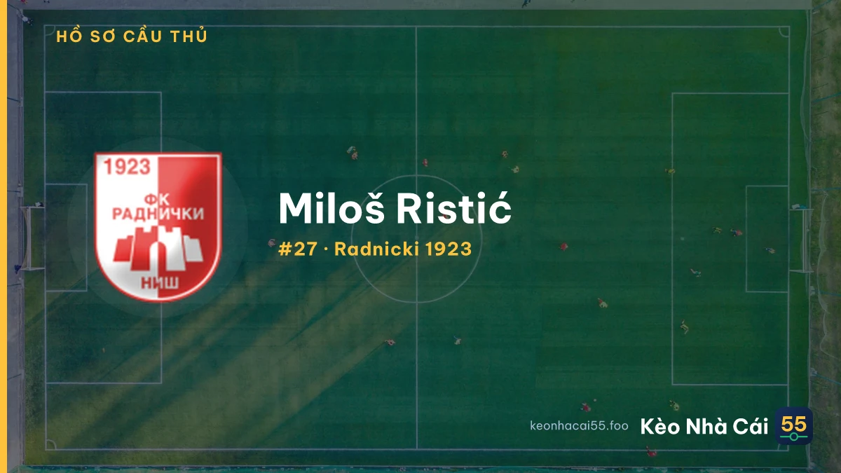 Miloš Ristić — Radnicki 1923
