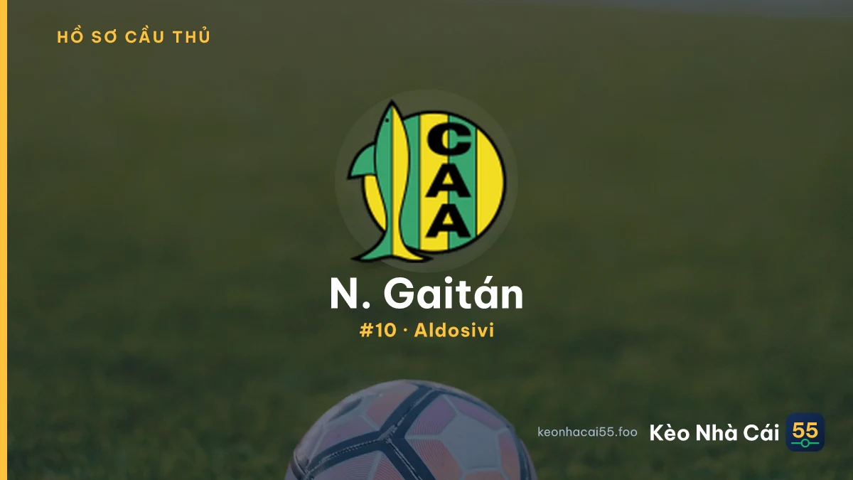 N. Gaitán — Aldosivi