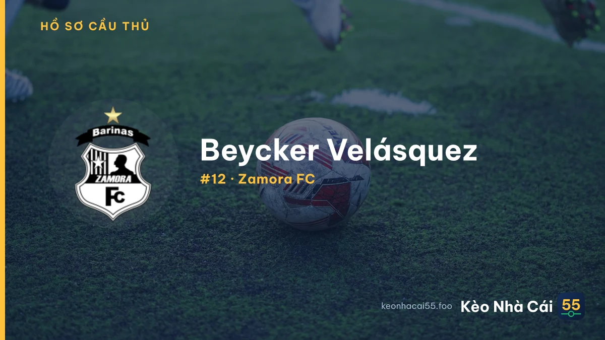 B. Velásquez — Zamora FC