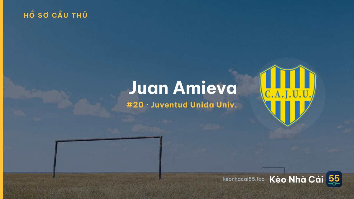 Juan Amieva — Juventud Unida Univ.