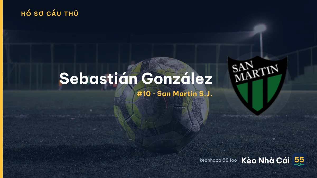 S. González — San Martin S.J.