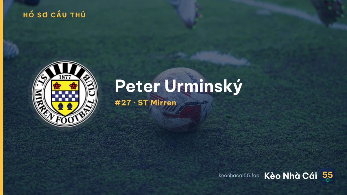 Peter Urminský — ST Mirren