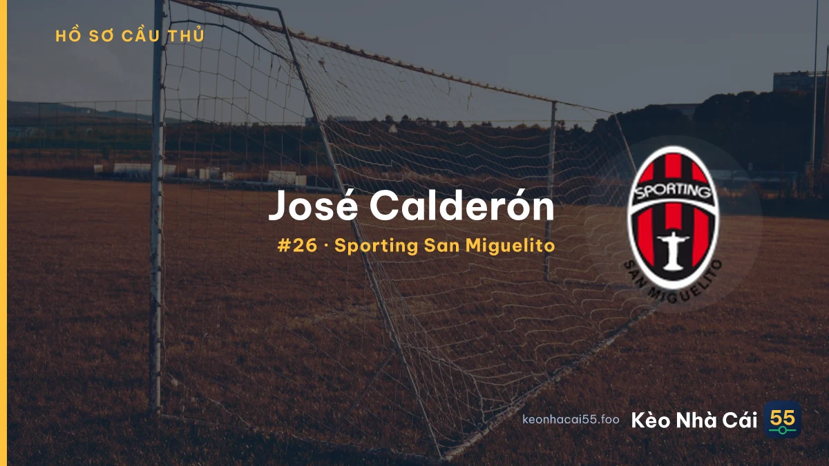 José Calderón — Sporting San Miguelito