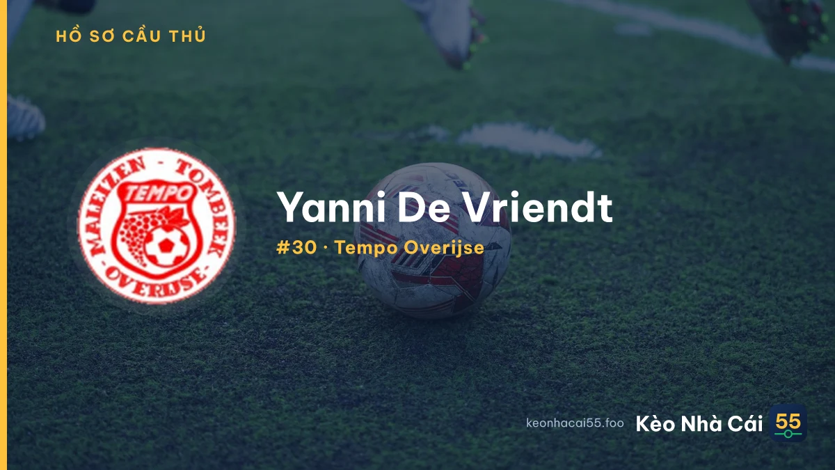 Yanni De Vriendt — Tempo Overijse