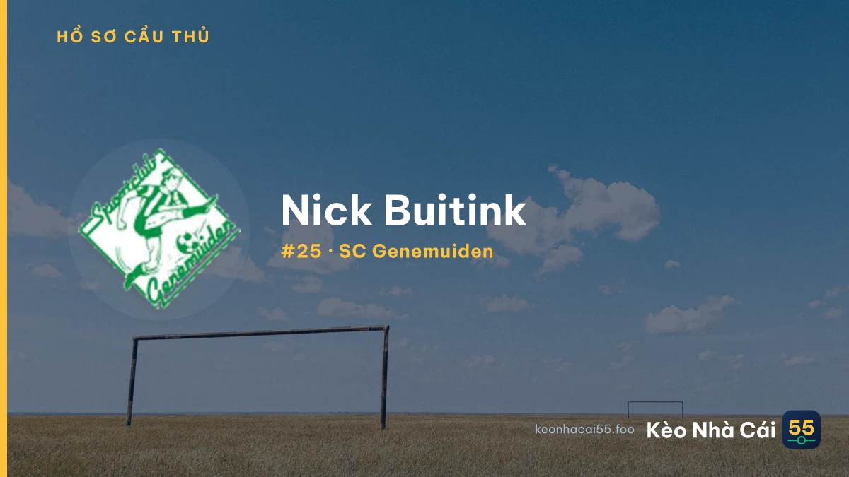 Nick Buitink — SC Genemuiden