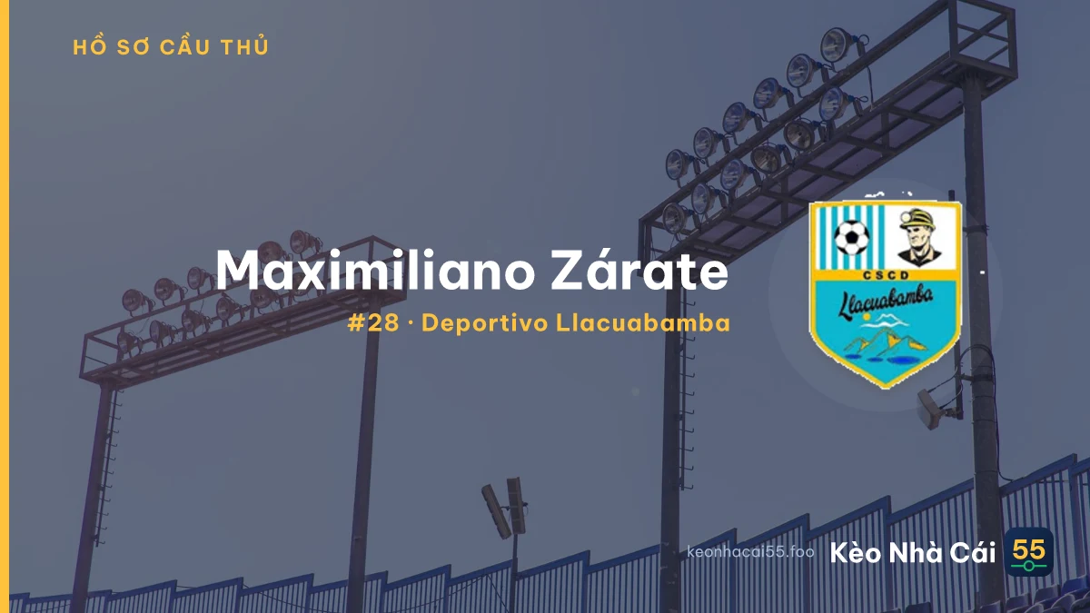 M. Zárate — Deportivo Llacuabamba