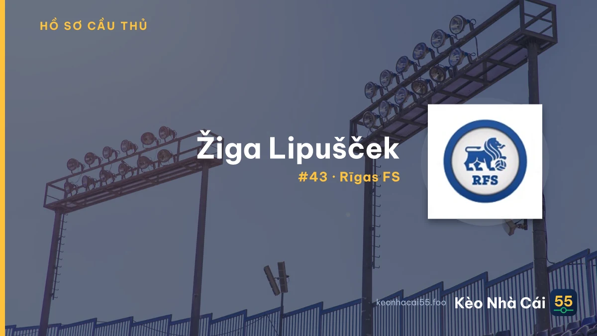 Ž. Lipušček — Rīgas FS