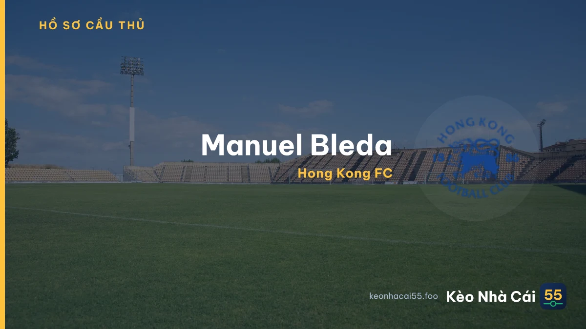 Manuel Bleda — Hong Kong FC