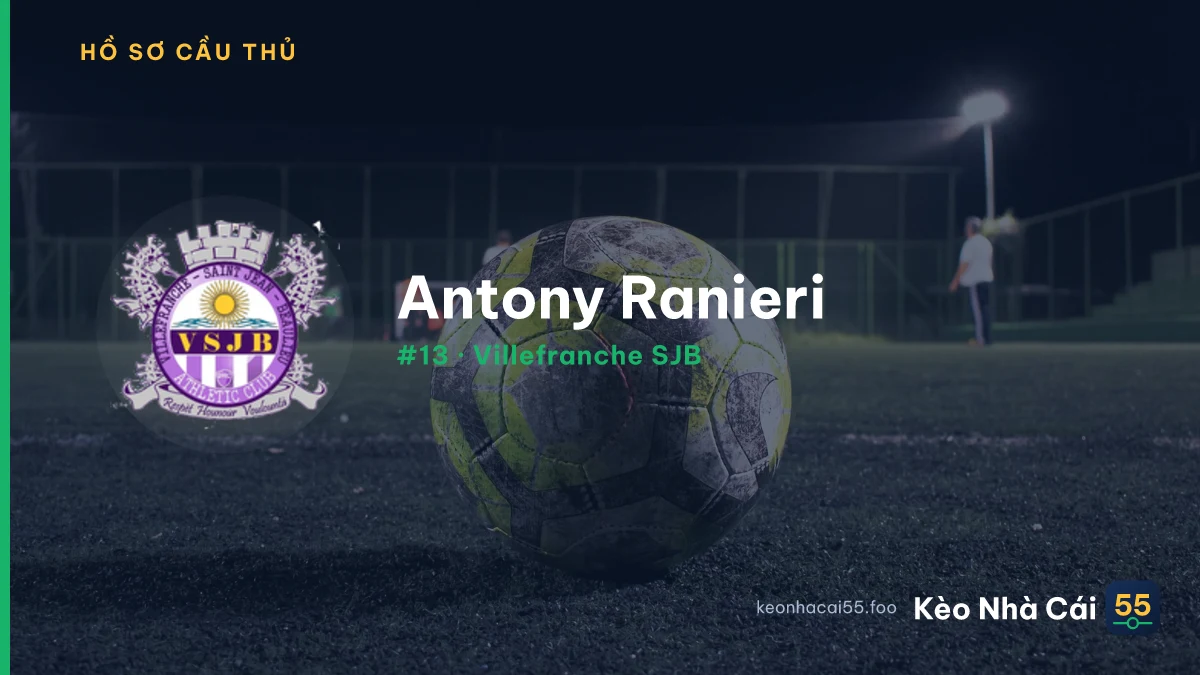 Antony Ranieri — Villefranche SJB
