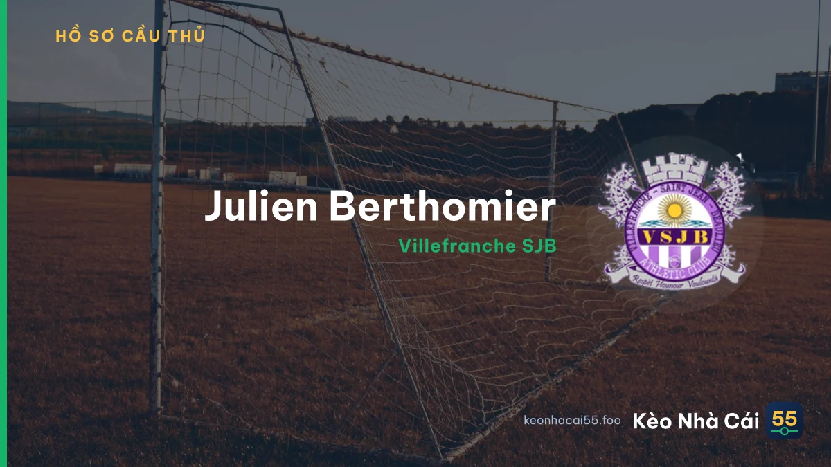 Julien Berthomier — Villefranche SJB