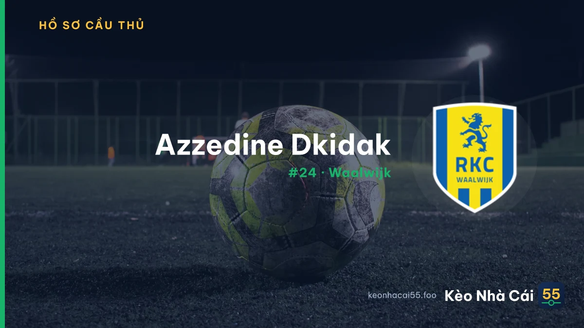 A. Dkidak — Waalwijk