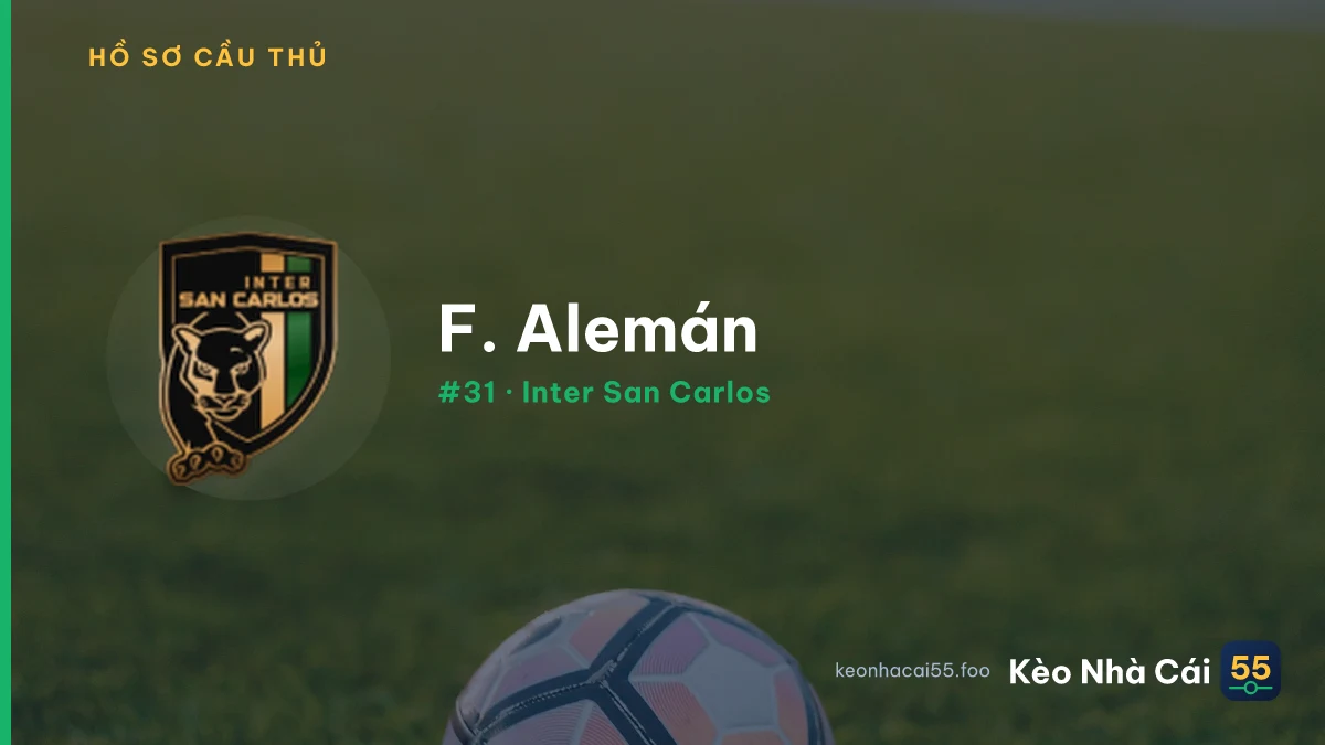 F. Alemán — Inter San Carlos