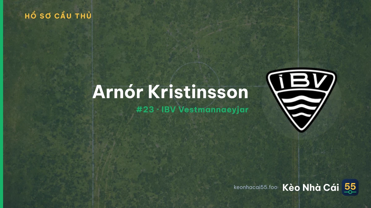 Arnór Kristinsson — IBV Vestmannaeyjar