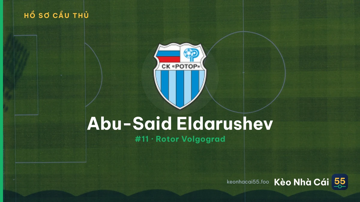 A. Eldarushev — Rotor Volgograd
