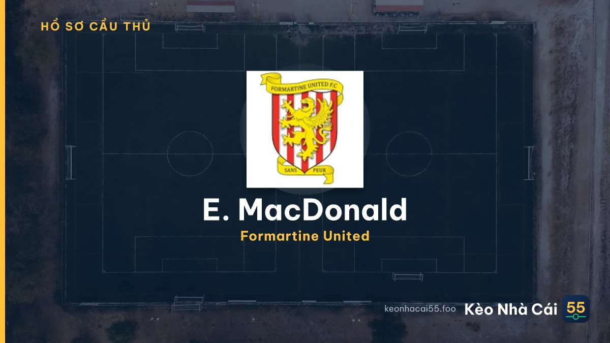 E. MacDonald — Formartine United