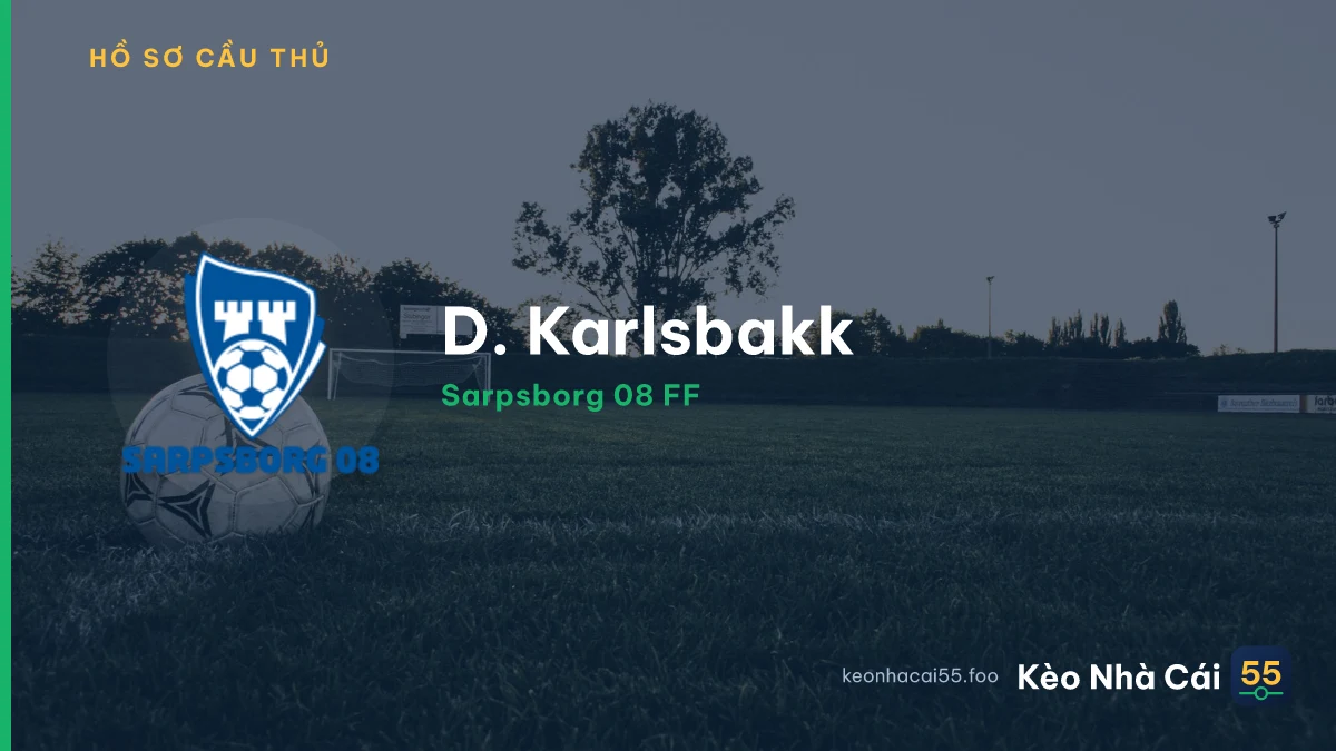 D. Karlsbakk — Sarpsborg 08 FF