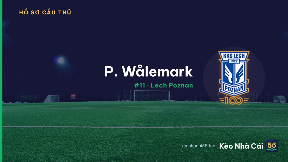 P. Wålemark — Lech Poznan