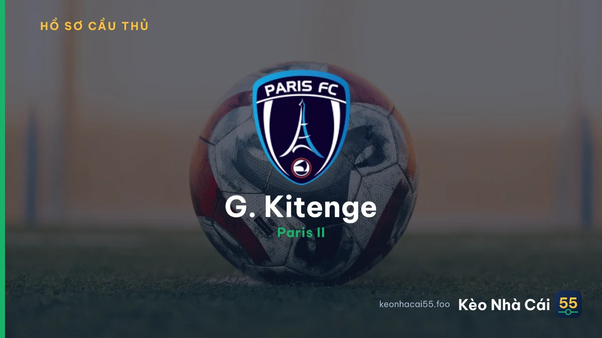 G. Kitenge — Paris II