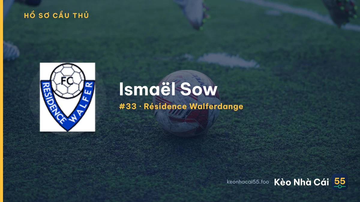 I. Sow — Résidence Walferdange