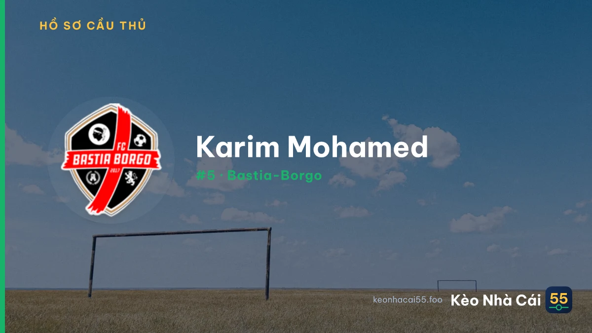 Karim Mohamed — Bastia-Borgo
