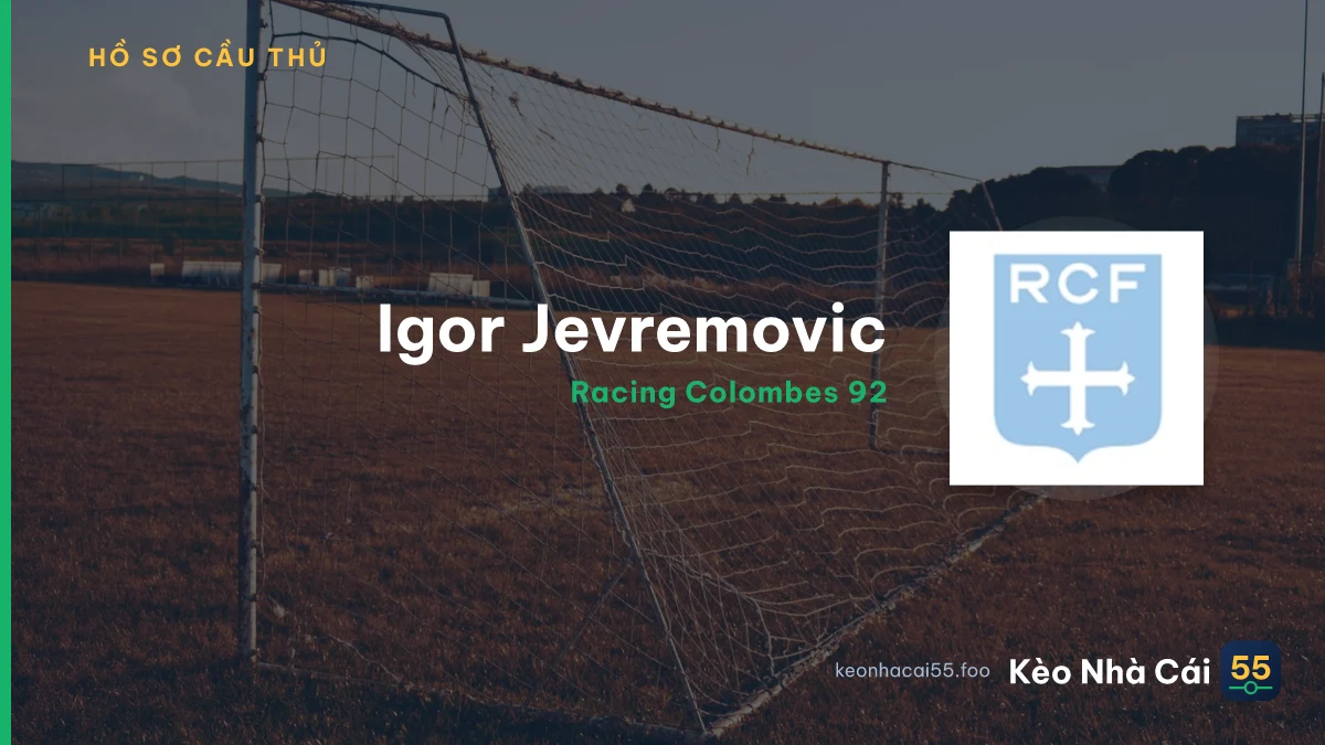 I. Jevremovic — Racing Colombes 92