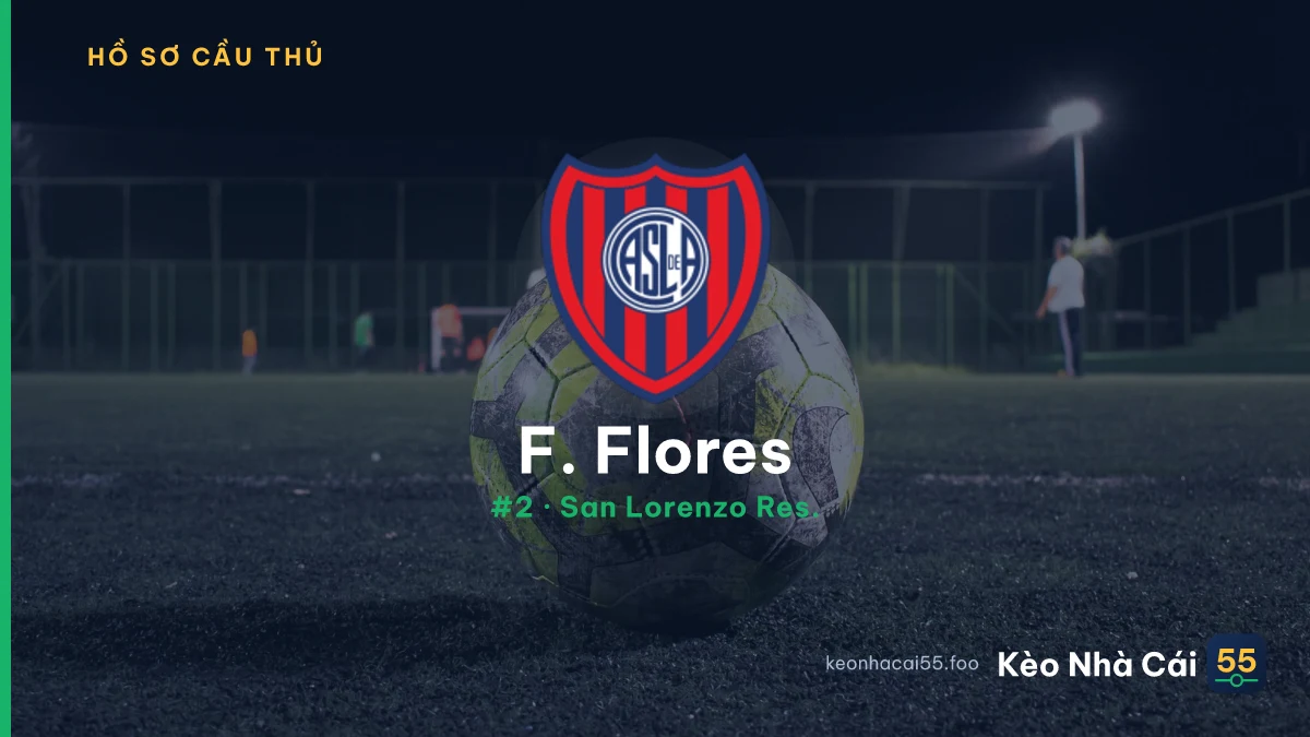 F. Flores — San Lorenzo Res.