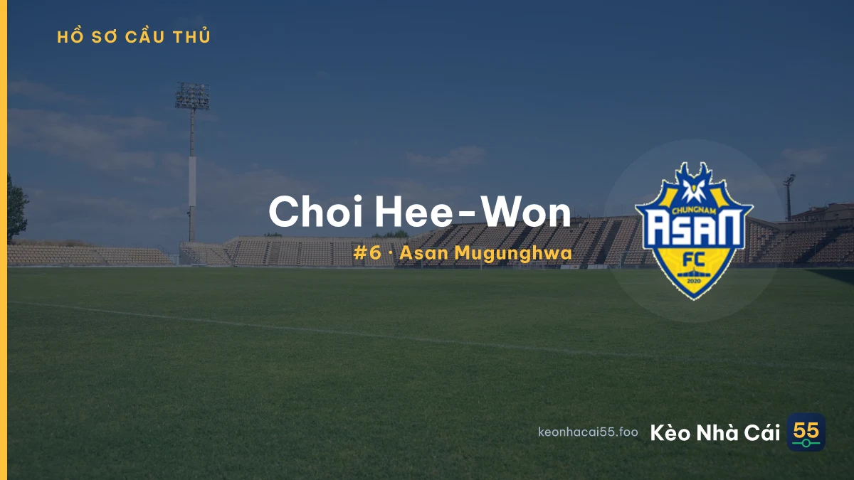 Choi Hee-Won — Asan Mugunghwa