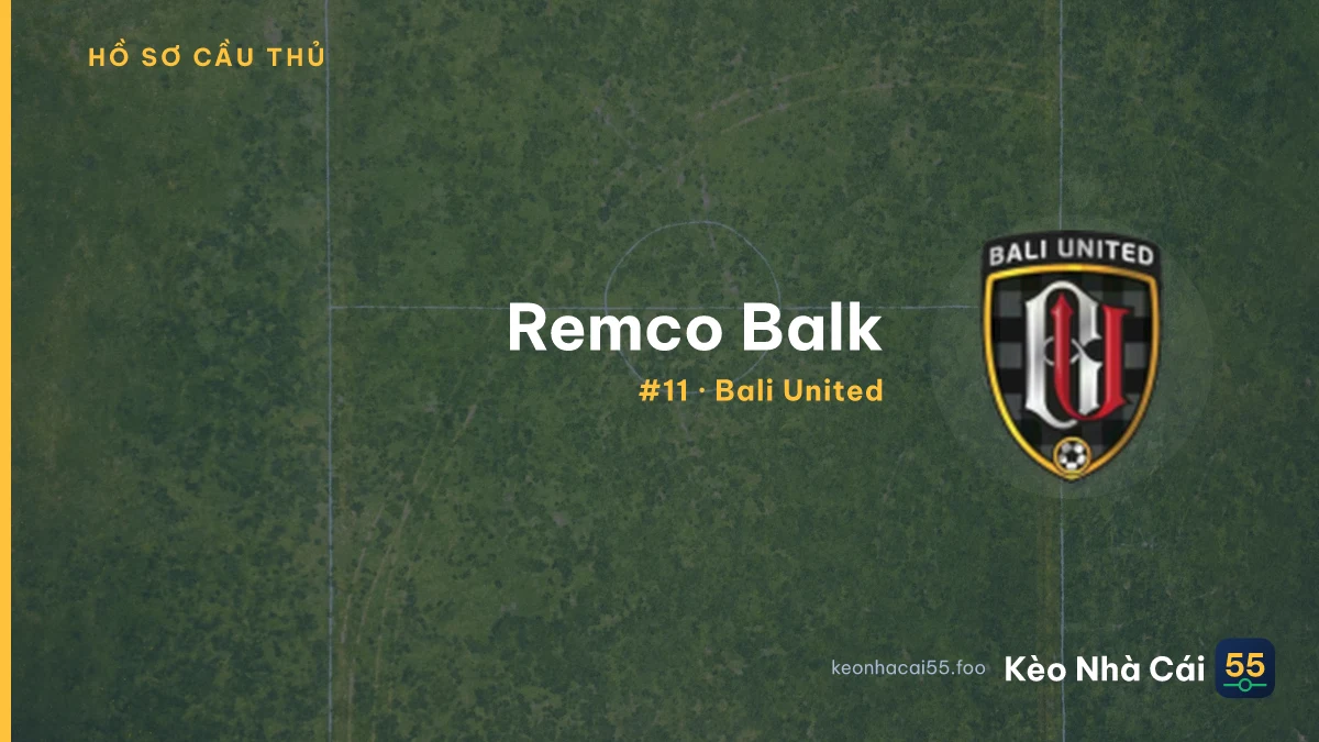 Remco Balk — Bali United