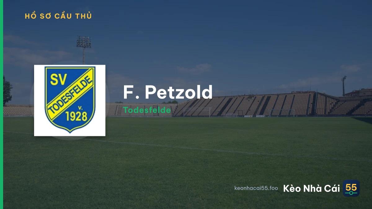 F. Petzold — Todesfelde