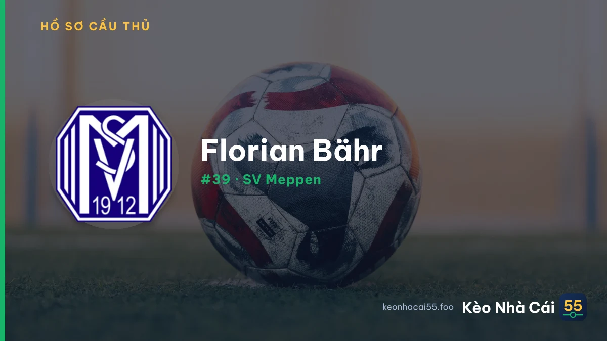 F. Bähr — SV Meppen