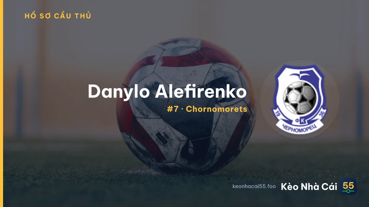 Danylo Alefirenko — Chornomorets