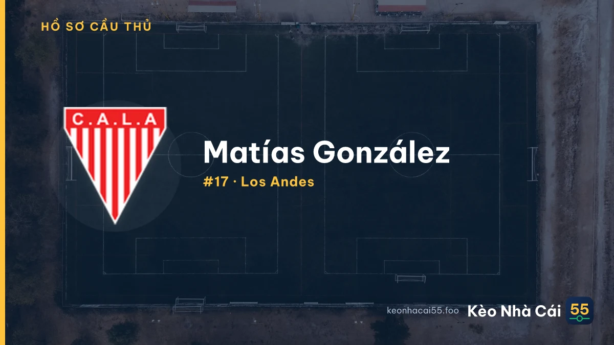 M. González — Los Andes