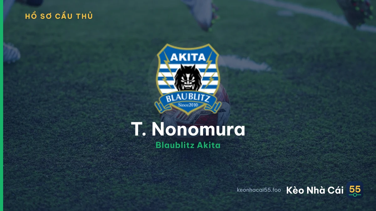 T. Nonomura — Blaublitz Akita